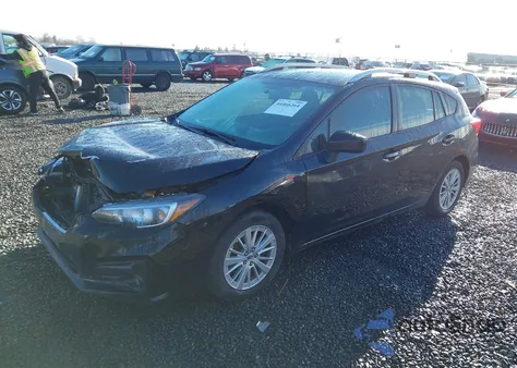 2018 Subaru Impreza 2.0I Premium z USA, uszkodzony, nr VIN 4S3GTAD64J3746803